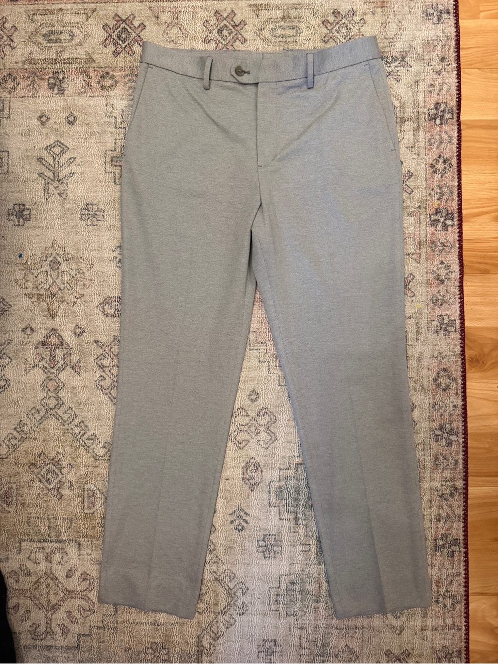 Banana Republic Light Gray Men's Dress Pants